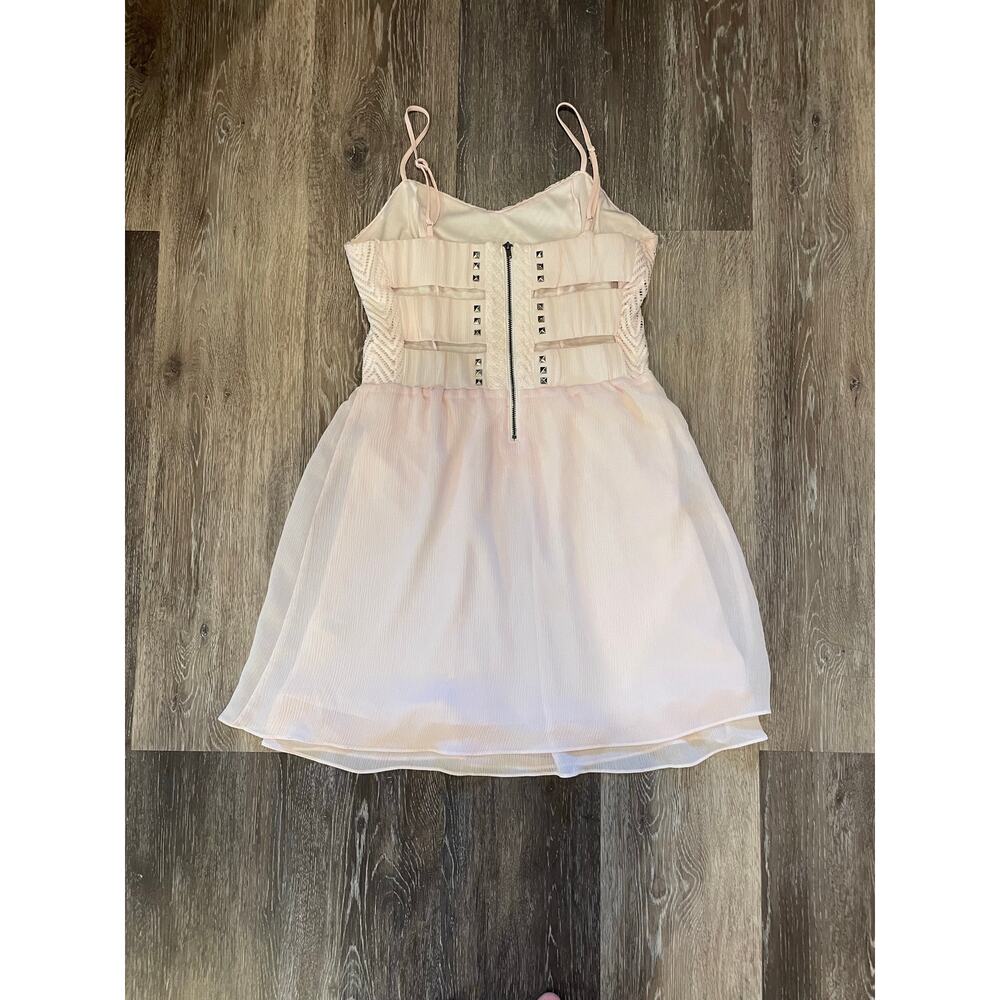 upcyled y2k vintage candies light pink dress